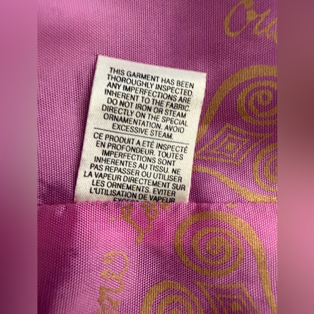 🖤 Criscione New York Vintage Black Skirt Suit – Bold Pink Accents size L - Picture 4 of 11